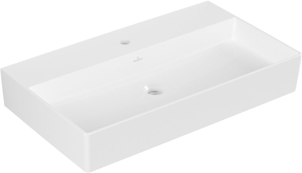 Villeroy & Boch Wandwaschbecken Memento 2.0 800 mm Rechteck Weiß Alpin