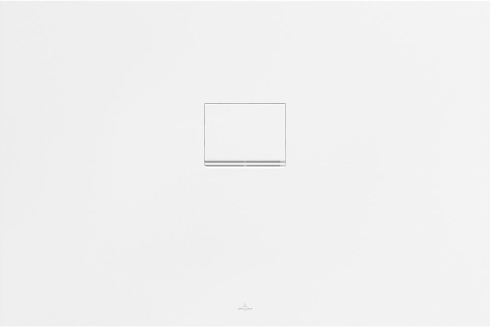 Villeroy & Boch Squaro Infinity Duschwanne 1200x800mm Stone White matt – Rechteck, Quaryl, Antirutsch C