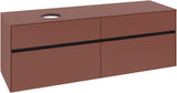 Villeroy & Boch Waschtischunterschrank Collaro C050 B0 1600 mm White Oak mit Beleuchtung