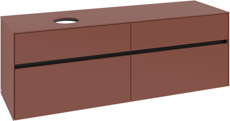 Villeroy & Boch Waschtischunterschrank Collaro C050 B0 1600 mm White Oak mit Beleuchtung