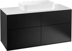 schwarz / Mitteldichte Faserplatte (MDF) / weiß