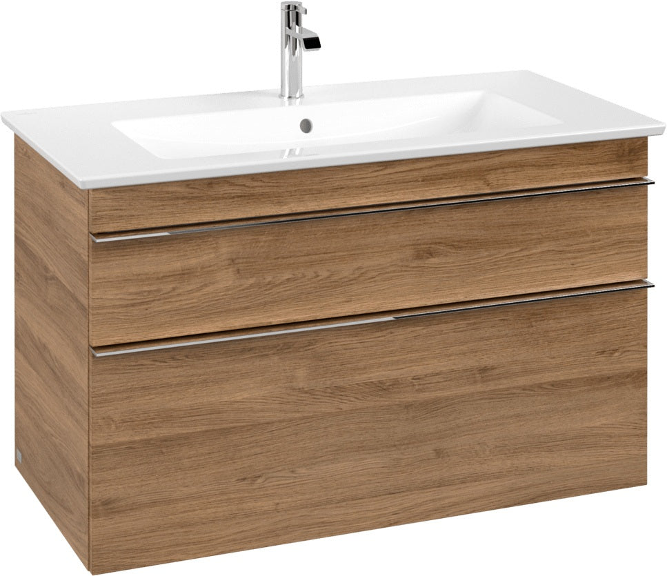 Villeroy & Boch Venticello A Waschbeckenunterschrank 953 mm Glossy White mit SoftClosing