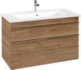 Villeroy & Boch Venticello A Waschbeckenunterschrank 953 mm Glossy White mit SoftClosing