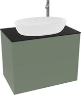 Villeroy & Boch Waschtischunterschrank Finion G8720 mit Beleuchtung und SoftClosing in Glossy White Lacquer