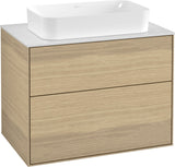 Villeroy & Boch Finion Waschtischunterschrank 800 mm Anthracite Matt Lack – mit Push-to-Open