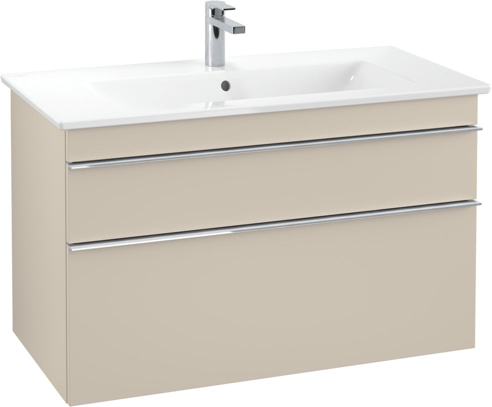 Villeroy & Boch Venticello A Waschbeckenunterschrank 953 mm Glossy White mit SoftClosing