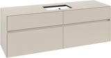 Villeroy & Boch Waschbeckenunterschrank Collaro C12000 1600 mm Cashmere Grey mit SoftClosing