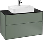 grün / Mitteldichte Faserplatte (MDF) / schwarz