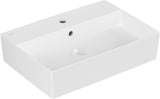 Villeroy & Boch Aufsatzwaschbecken Memento 2.0 600x420mm Rechteck Weiß Alpin TitanCeram