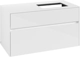 Villeroy & Boch Waschtischunterschrank Collaro C11100 1000 mm Glossy White mit SoftClosing