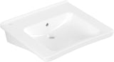 Villeroy & Boch ViCare Wandwaschbecken 600x550 mm Rechteck Weiß Alpin – Barrierefrei