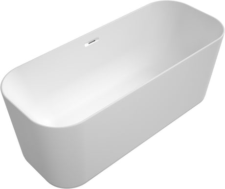 Villeroy & Boch Finion Freistehende Badewanne 1700x700mm Quaryl Stone White mit Beleuchtung