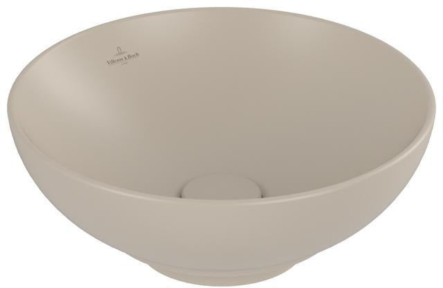Villeroy & Boch Loop & Friends Aufsatzwaschbecken 380 mm Stone White CeramicPlus
