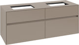 Villeroy & Boch Waschtischunterschrank Collaro C119 1400 mm Taupe mit SoftClosing