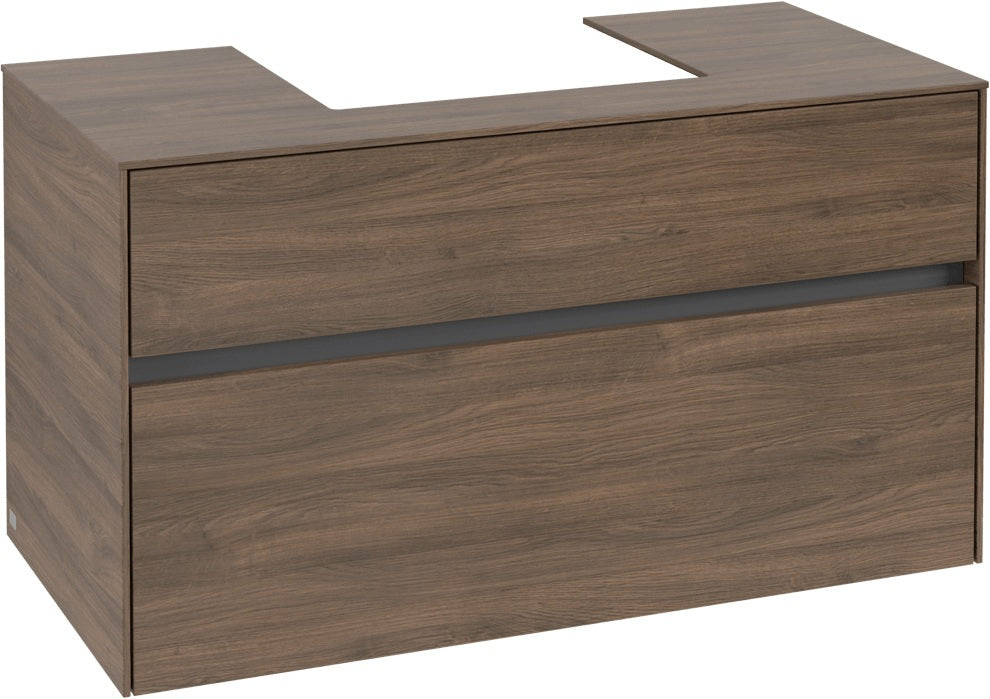 Villeroy & Boch Waschbeckenunterschrank Collaro C016 Arizona Oak 1000 mm mit SoftClosing