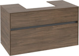 Villeroy & Boch Waschbeckenunterschrank Collaro C016 Arizona Oak 1000 mm mit SoftClosing