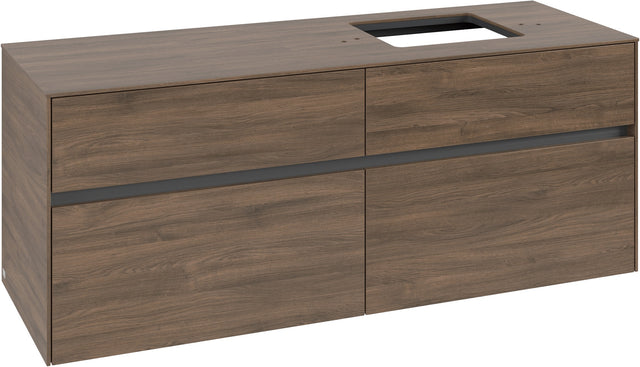 Villeroy & Boch Waschtischunterschrank Collaro C133 1400 mm Arizona Oak mit 4 Auszügen