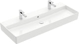 Villeroy & Boch Wandwaschbecken Memento 2.0 1200 mm Rechteck Weiß Alpin