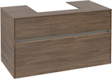 Villeroy & Boch Waschtischunterschrank Collaro C016 B0 1000 mm Arizona Oak mit Beleuchtung