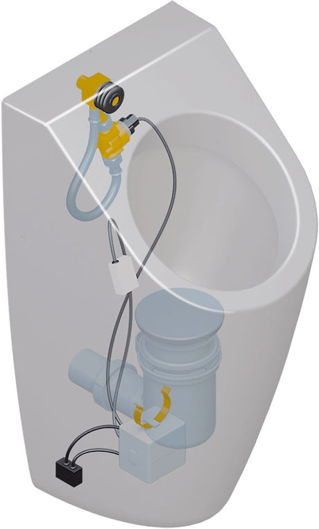 Villeroy & Boch ProDetect 2 Radarsteuerung für Urinale – Funksteuerung, 245 x 250 x 65 mm