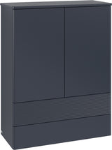 Villeroy & Boch Antao Highboard 814 mm Glossy White Lacquer – Hochglanz Badmöbel mit LED-Beleuchtung
