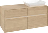 Villeroy & Boch Waschtischunterschrank Collaro C114 B0 1200 mm Nordic Oak mit Beleuchtung