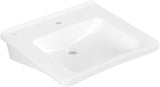 Villeroy & Boch ViCare Wandwaschbecken 600x550mm Rechteck Weiß Alpin – Barrierefrei
