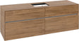 Villeroy & Boch Waschtischunterschrank Collaro C134 B0 1600 mm Kansas Oak mit Beleuchtung