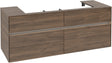 Villeroy & Boch Waschtischunterschrank Collaro C092 B0 1400 mm Arizona Oak mit Beleuchtung