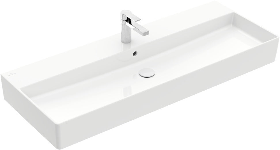 Villeroy & Boch Wandwaschbecken Memento 2.0 1200x470mm Rechteck Weiß Alpin