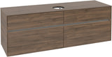 Villeroy & Boch Waschtischunterschrank Collaro C049 B0 1600 mm Arizona Oak mit Beleuchtung