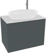 Villeroy & Boch Waschtischunterschrank Finion G8720 mit Beleuchtung und SoftClosing in Glossy White Lacquer