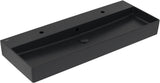 Villeroy & Boch Memento 2.0 Wandwaschbecken 1200 mm Pure Black CeramicPlus