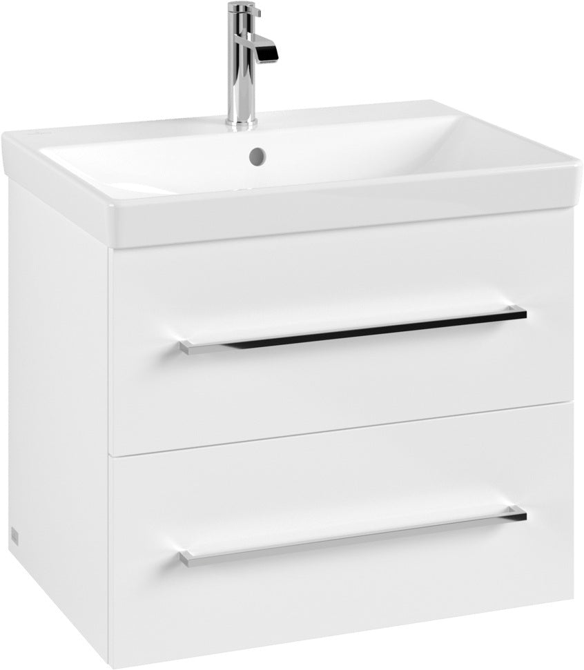 Villeroy & Boch Avento Waschbeckenunterschrank A89000 630 mm Brilliant White mit SoftClosing