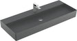 Villeroy & Boch Wandwaschbecken Memento 2.0 Graphite CeramicPlus 1200 mm – Matt, TitanCeram, Wandmontage