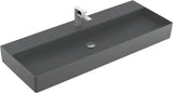 Villeroy & Boch Wandwaschbecken Memento 2.0 Graphite CeramicPlus 1200 mm – Matt, TitanCeram, Wandmontage