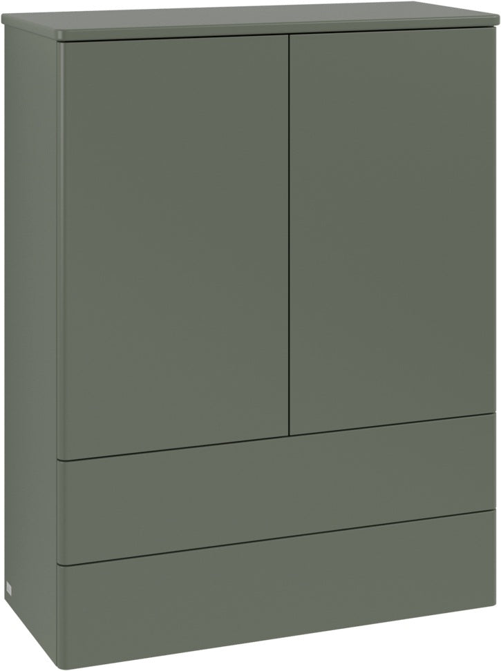 Villeroy & Boch Antao Highboard K47000 – 814 mm, Glossy White Lacquer, SoftClose