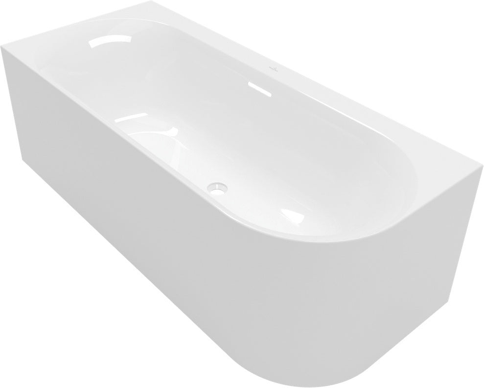 Villeroy & Boch Loop & Friends Airpool Entry Whirlpool 1700x750mm Weiß Alpin – 2 Personen, 10 Luftdüsen