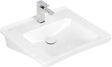 Villeroy & Boch ViCare Wandwaschbecken 600x550mm Rechteck Weiß Alpin – Barrierefrei