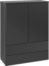 Villeroy & Boch Antao Highboard 814 mm Glossy White Lacquer – Hochglanz Badmöbel mit LED-Beleuchtung