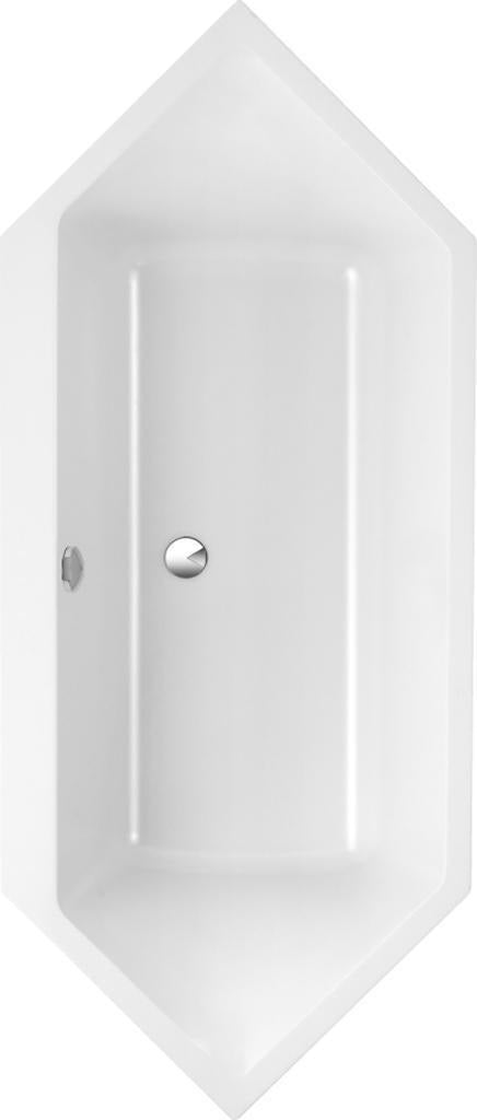 Villeroy & Boch Whirlpoolsystem SUBWAY Combi Comf TP 1 we – 6-eckig, 1900 mm, Sanitäracryl