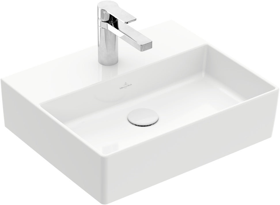 Villeroy & Boch Wandwaschbecken Memento 2.0 4A225F 500x420mm Rechteck Weiß Alpin