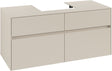 Villeroy & Boch Waschtischunterschrank Collaro C070 eckig 1200 mm Cashmere Grey mit 4 Auszügen