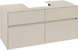 Villeroy & Boch Waschtischunterschrank Collaro C070 eckig 1200 mm Cashmere Grey mit 4 Auszügen