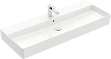 Villeroy & Boch Wandwaschbecken Memento 2.0 1200 mm Rechteck Weiß Alpin