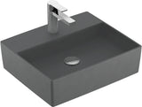 Villeroy & Boch Aufsatzwaschbecken Memento 2.0 Graphite CeramicPlus 498x420mm