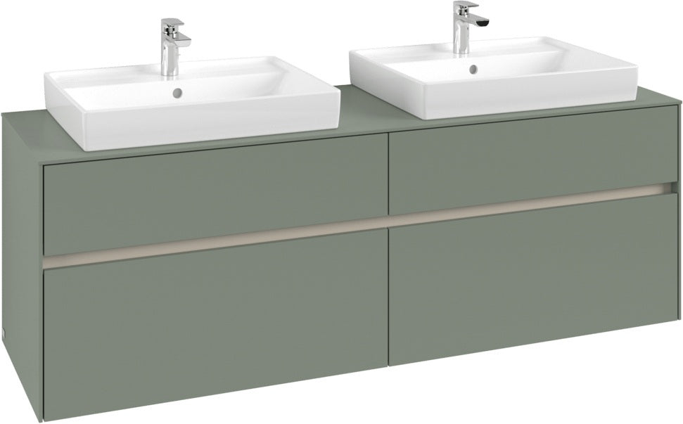 Villeroy & Boch Waschtischunterschrank Collaro C024 1600 mm White Oak mit SoftClosing