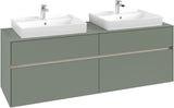Villeroy & Boch Waschtischunterschrank Collaro C024 1600 mm White Oak mit SoftClosing