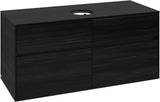 Villeroy & Boch Collaro Waschbeckenunterschrank 1200 mm Black Oak mit SoftClosing und Push-Open