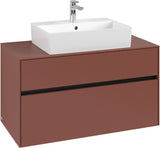 Villeroy & Boch Waschtischunterschrank Collaro C12500 1000 mm White Oak – 2 Auszüge, SoftClosing